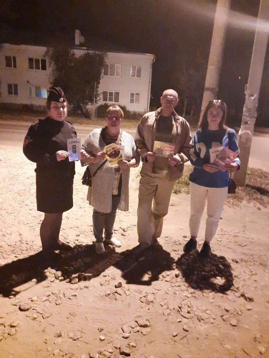 В ночь с 26 августа на 27 августа состоялось рейдовое мероприятие «Ночной город»